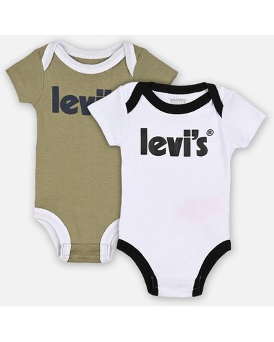 Levi's 0281 - Poster Logo 2Pc Boxset - Weiß