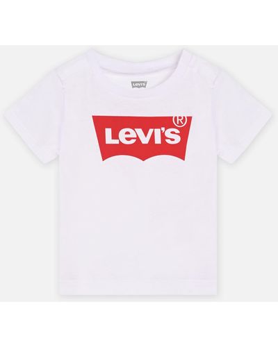 Levi's 8157 - Batwing Tee - Bébé - Rot