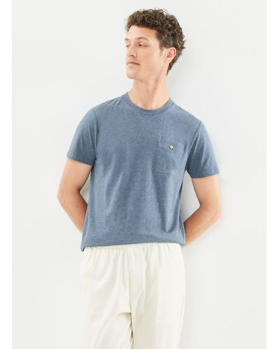 Faguo Olonne T-Shirt Cotton - Blau