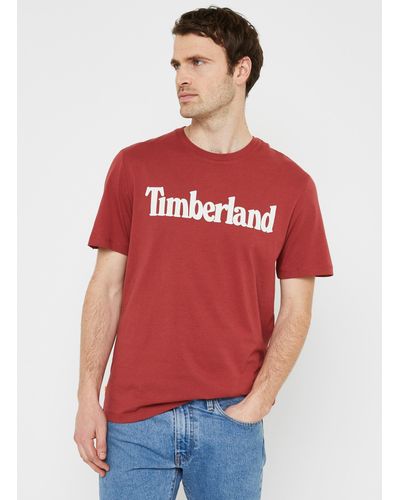 Timberland SS Kennebec River Linear Tee - Rot