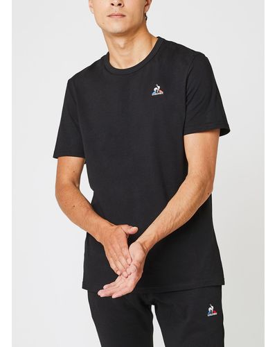 Le Coq Sportif ESS Tee Ss N°3 M Black - Schwarz