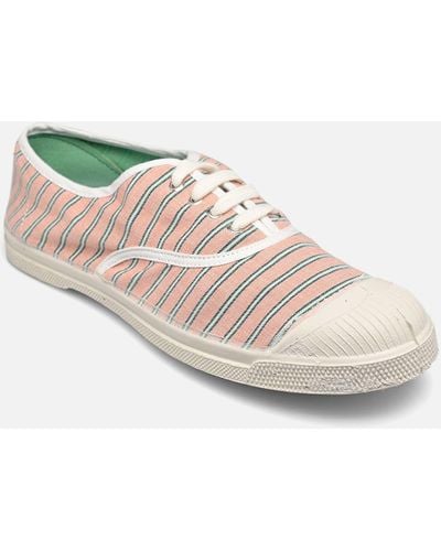 Bensimon LACETS RAYURES - Weiß
