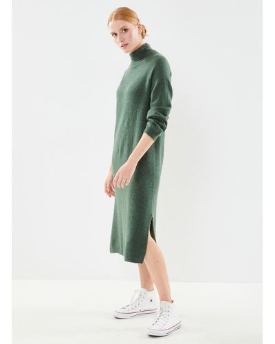 Y.A.S Minikleid Yasines Ls Knit Dress in Schwarz | Lyst DE