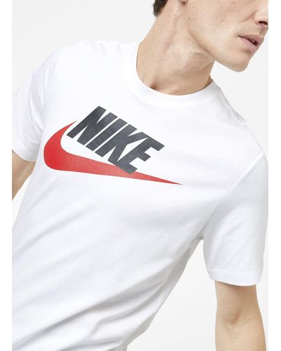 Nike Niar5004 M NSW TEE Icon Futura - Weiß