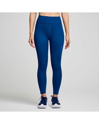 Saucony Fortify Crop Tight - Blue