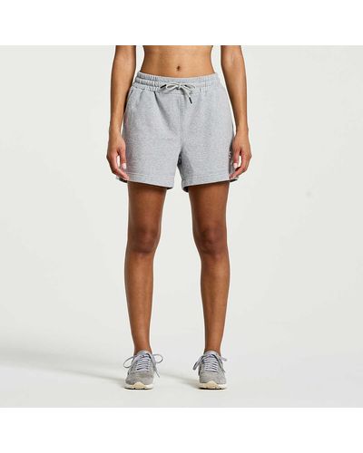 Saucony Rested Sweat Short - Blue