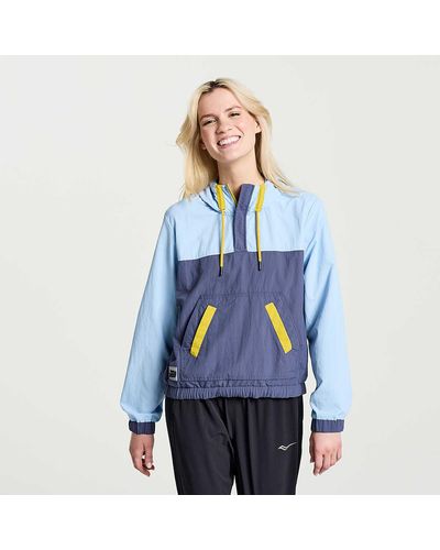Saucony Rested Anorak - Blue