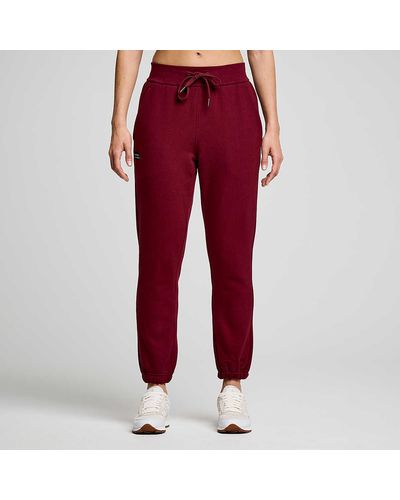 Saucony pants red deals