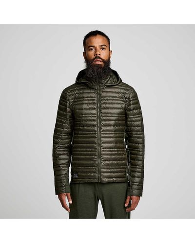 Saucony Solstice Oysterpuff Jacket - Green