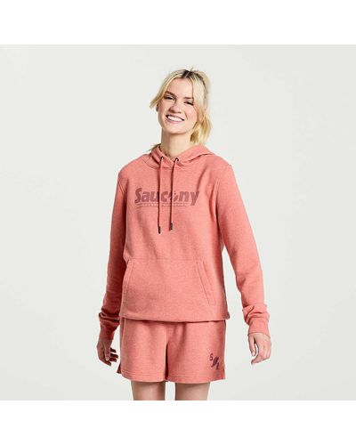Saucony Rested Hoodie - Pink