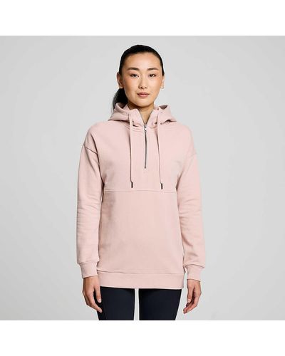 Saucony Recovery Zip Tunic - Pink