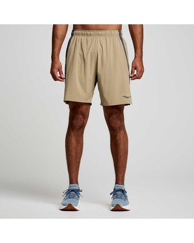 Saucony Outpace 7" Short - Natural