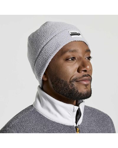 Saucony Rested Sherpa Beanie - Gray