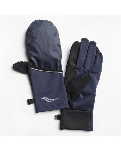Saucony Fortify Convertible Glove - Blue