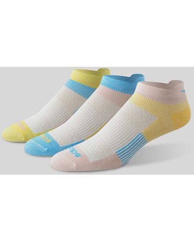 Saucony Inferno Liteweight 3-pack Socks - Blue