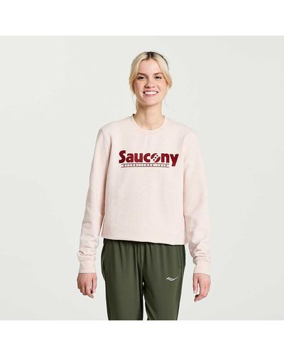 Saucony Rested Crewneck - Red