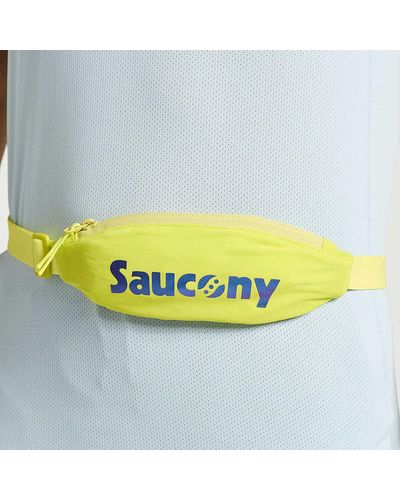 Saucony Outpace Run Belt - Yellow
