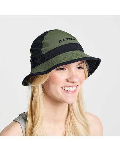 Saucony Outpace Bucket Hat - Green