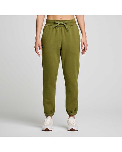 Saucony Recovery Sweatpant - Green
