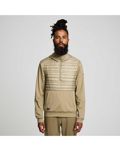 Saucony Solstice Oysterpuff Hoody - Natural