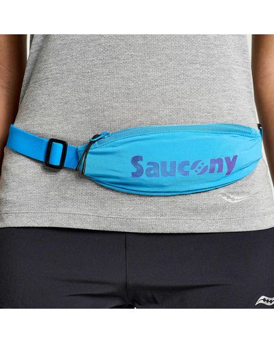 Saucony Outpace Run Belt - Blue