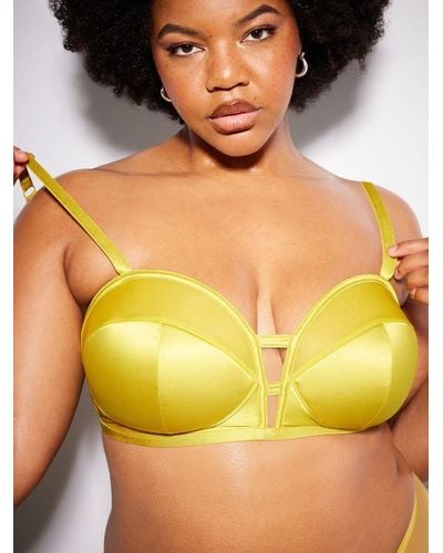 Savage X Sexties Overwire Bralette - Yellow