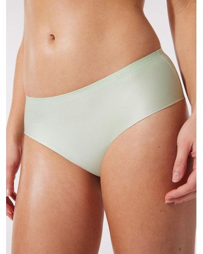Savage X New Microfiber No-show Hipster Panty - Green