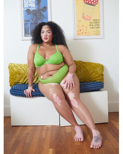Savage X Tagged By Savage Unlined Bra - Green