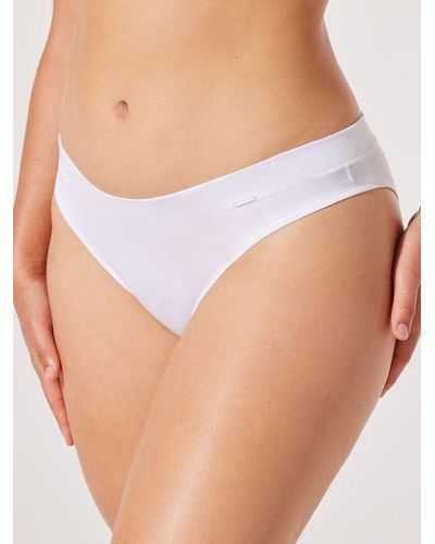 Savage X Cotton Essentials Cheeky Panty - White
