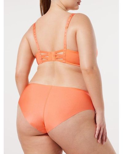 Savage X New Microfibre No-show Hipster Knickers - Orange