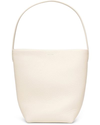 The Row Small N/s Park Ivory Tote Bag - White