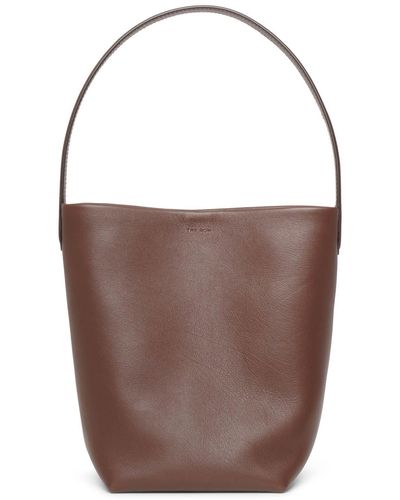 The Row Small N/ Park Brown Tote Bag
