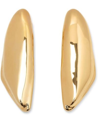 Alaïa Bombe Gold Earrings - Metallic