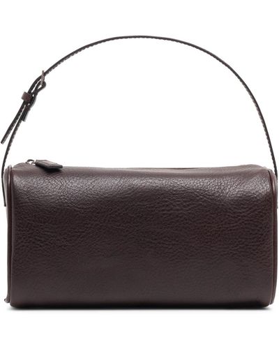 The Row 90's Brown Leather Bag - Multicolour