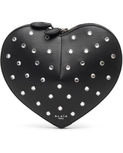 Alaïa ‘Le Coeur’ Shoulder Bag - Black