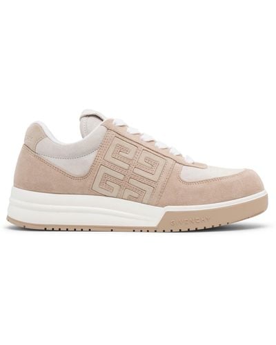 Givenchy G4 Low-top Beige Trainers - Pink