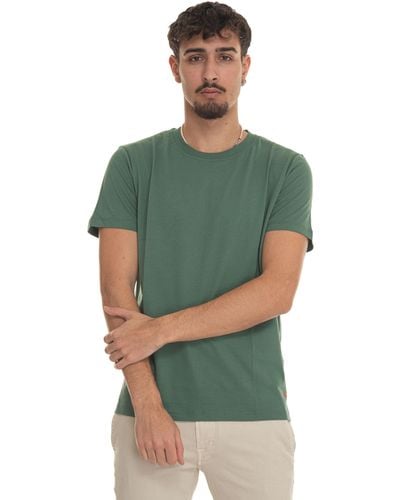 Peuterey T-shirt girocollo mezza manica MANDERLY01 - Verde