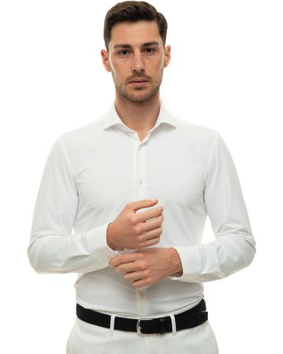 BOSS Camicia casual - Bianco