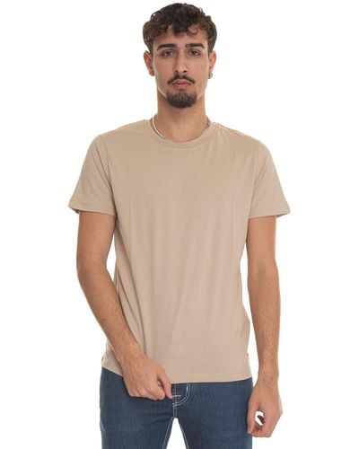Peuterey T-shirt girocollo mezza manica MANDERLY01 - Neutro