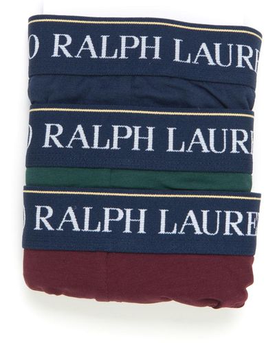 Ralph Lauren Set 3 Slip - Blu