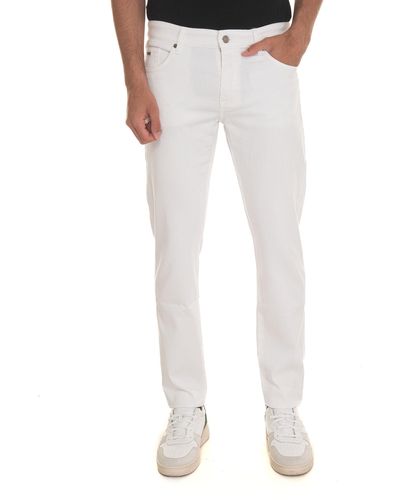 BOSS Jeans 5 tasche DELAWARE3-1 - Bianco
