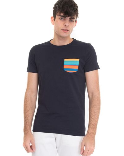 Gallo T-shirt girocollo - Blu