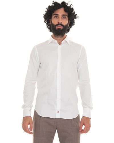 Carrel Camicia classica da uomo - Bianco