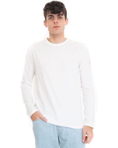 Ecoalf T-shirt manica lunga Tierralf - Bianco