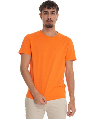 Peuterey T-shirt girocollo mezza manica MANDERLY01 - Arancione