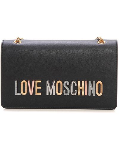 Love Moschino Borsa media - Grigio