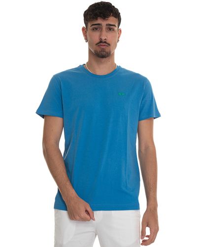 La Martina T-shirt girocollo mezza manica Serge - Blu
