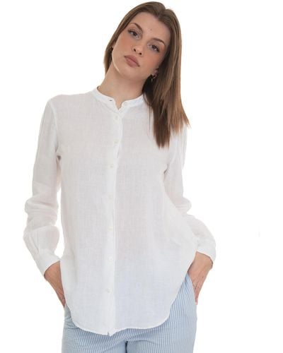Fay Camicia in lino - Bianco