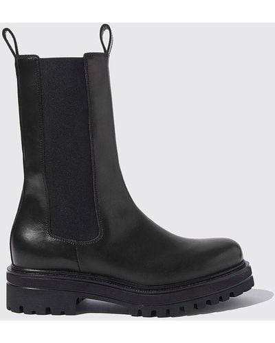 Black SCAROSSO Boots for Women | Lyst