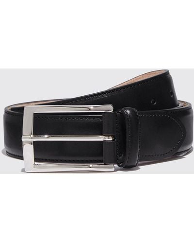 SCAROSSO Cintura Marrone Scuro Classica Belts - Black